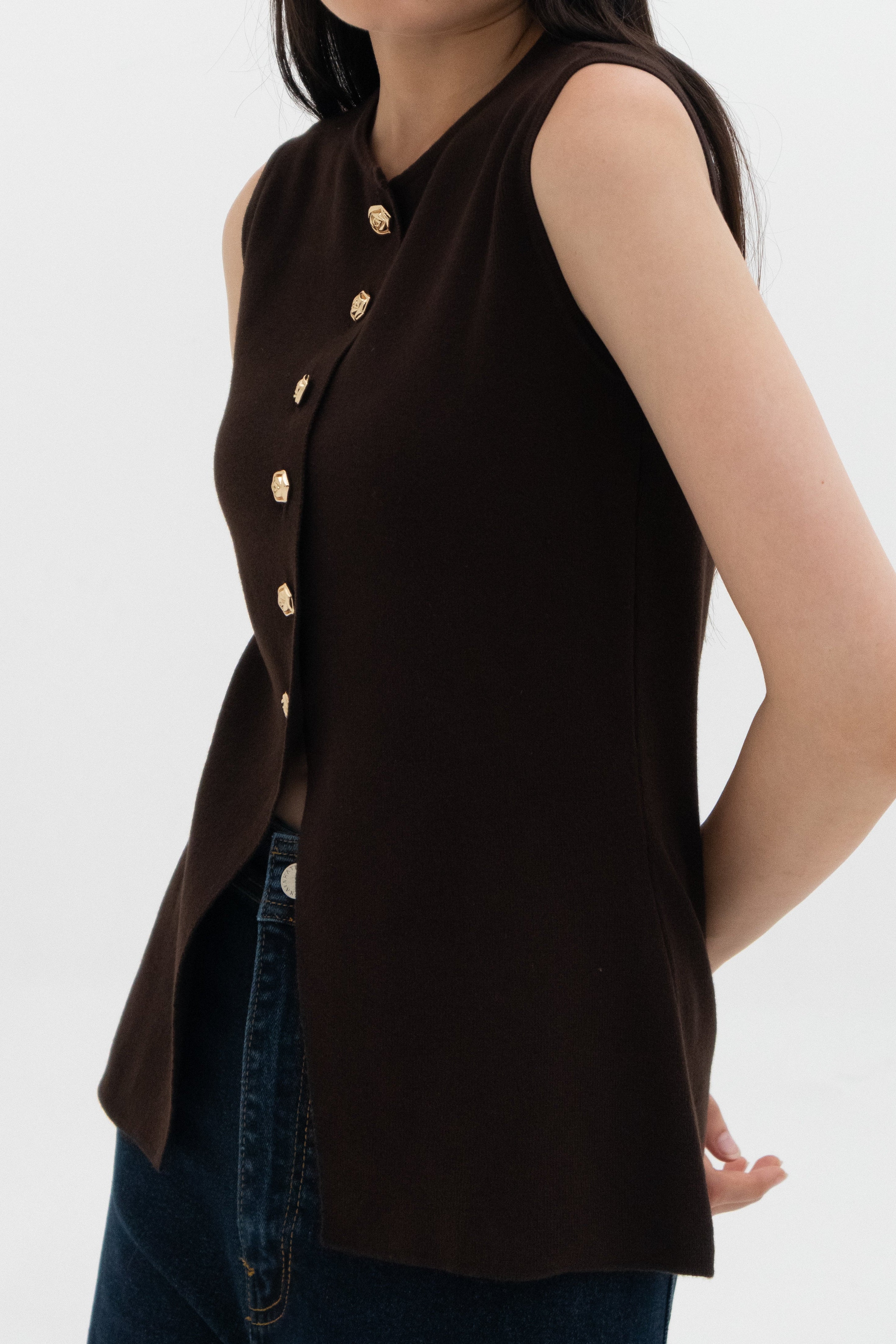 Anastasia Knit Waistcoat