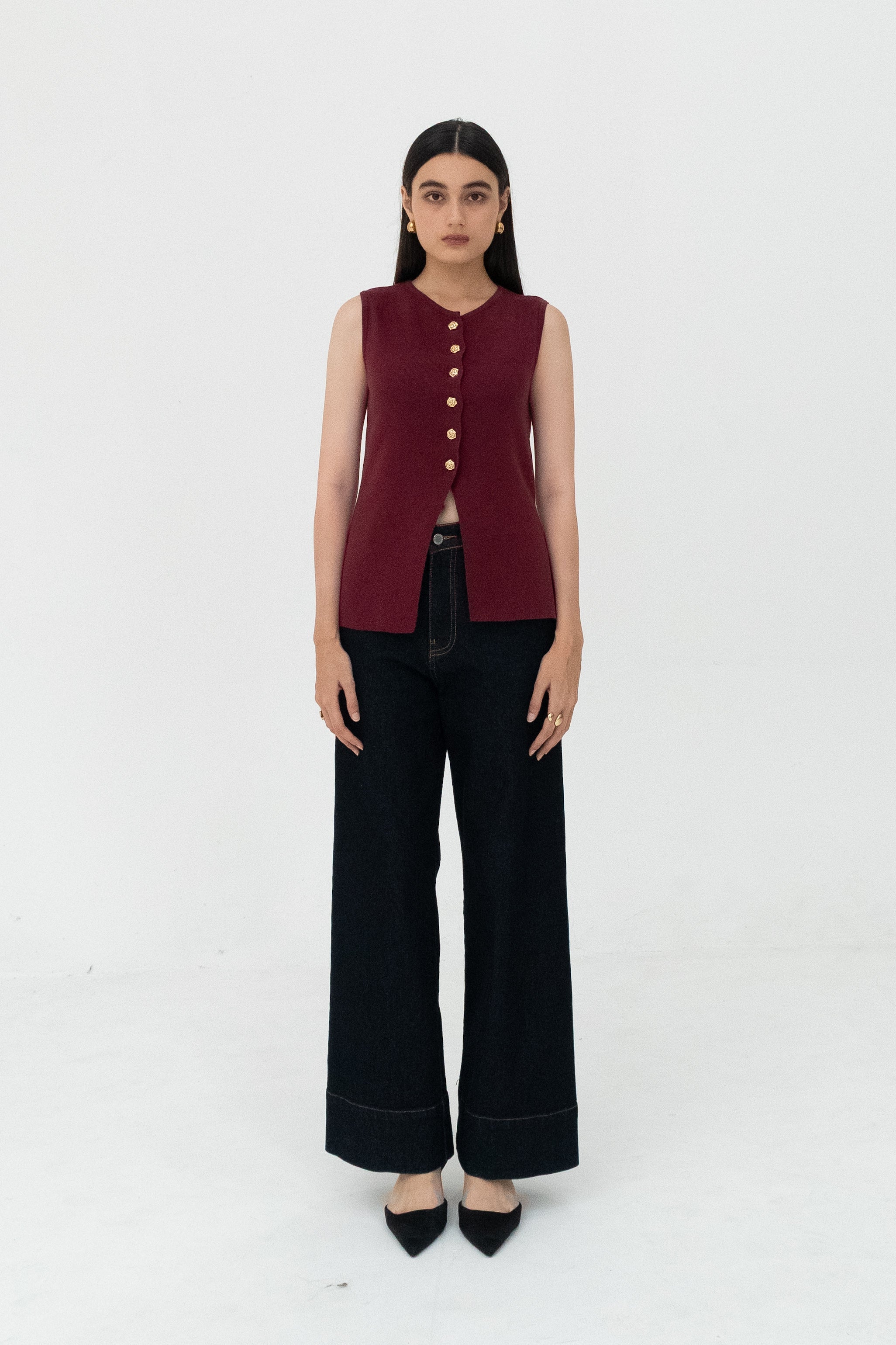 Anastasia Knit Waistcoat