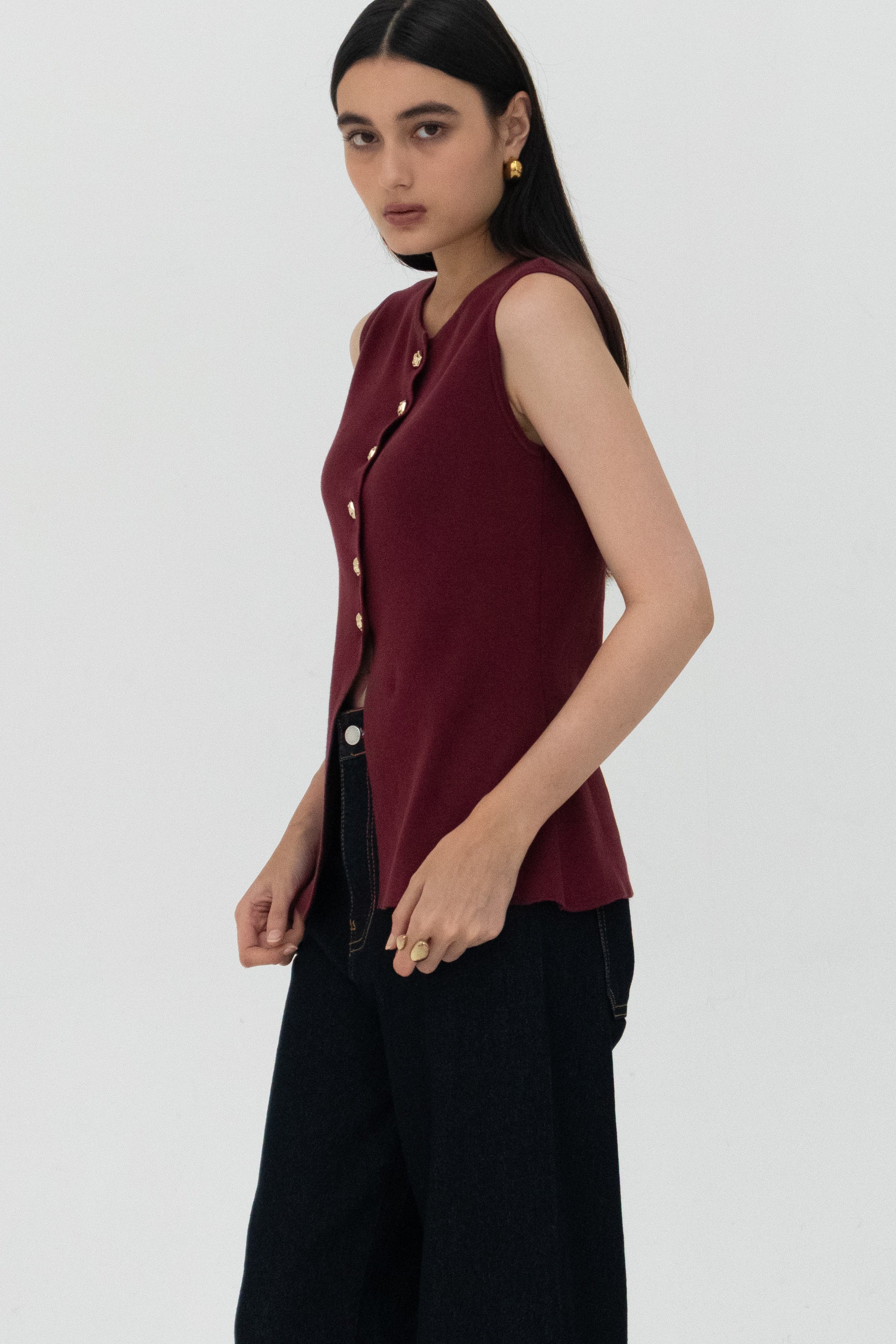 Anastasia Knit Waistcoat