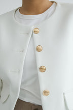 Valencia Collarless Jacket
