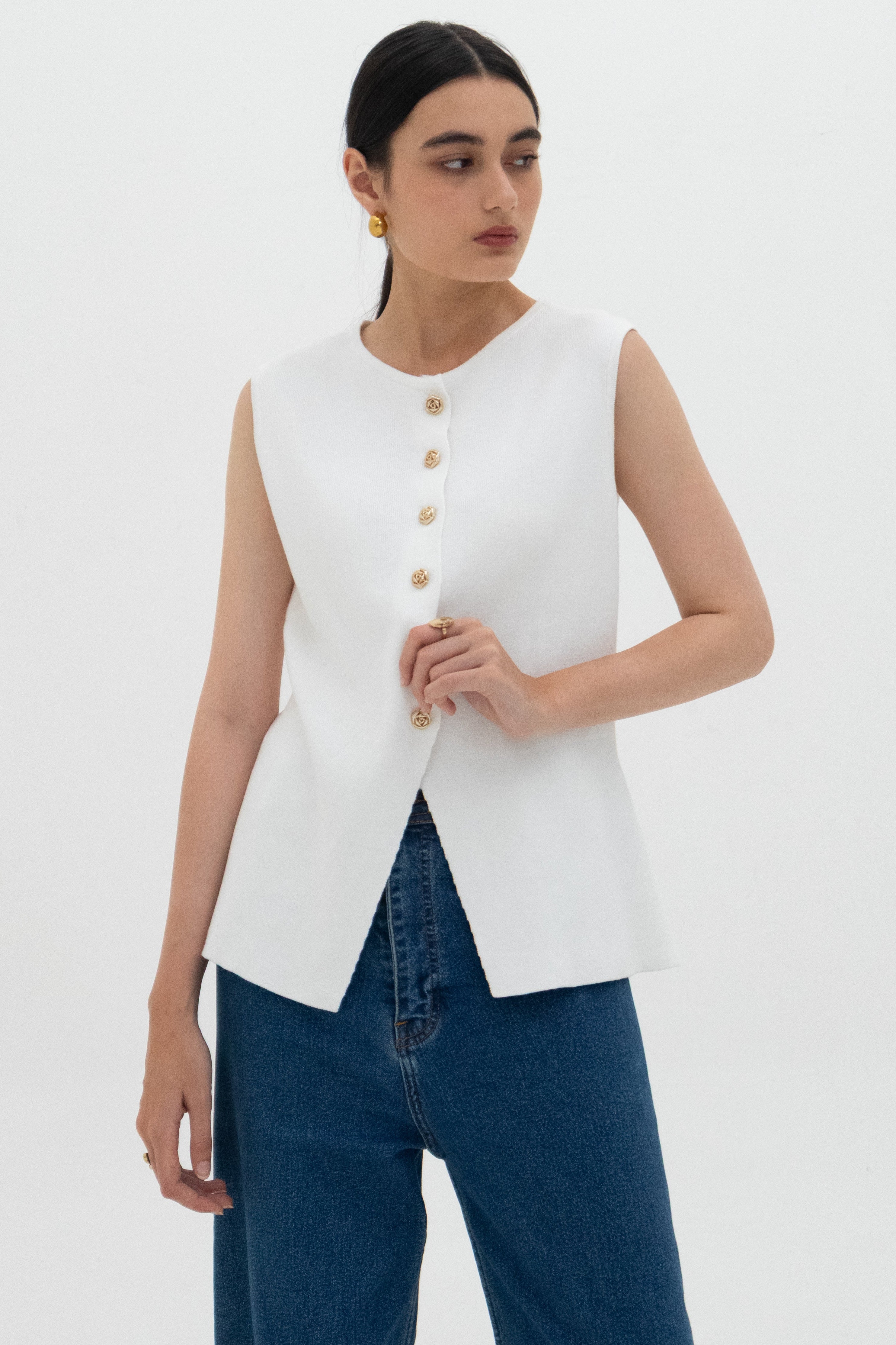 Anastasia Knit Waistcoat