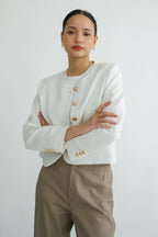 Valencia Collarless Jacket