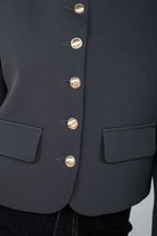 Valencia Collarless Jacket