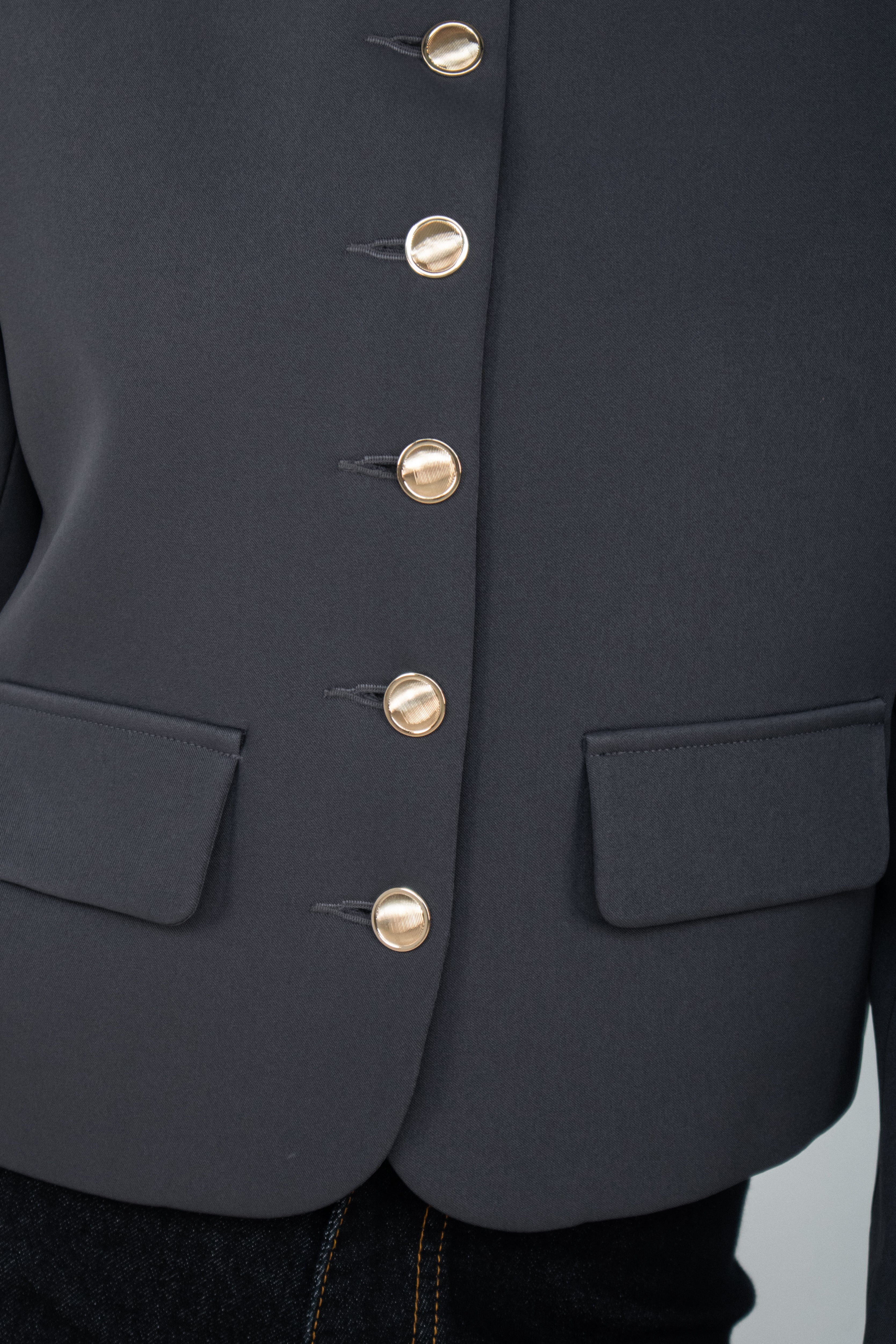 Valencia Collarless Jacket