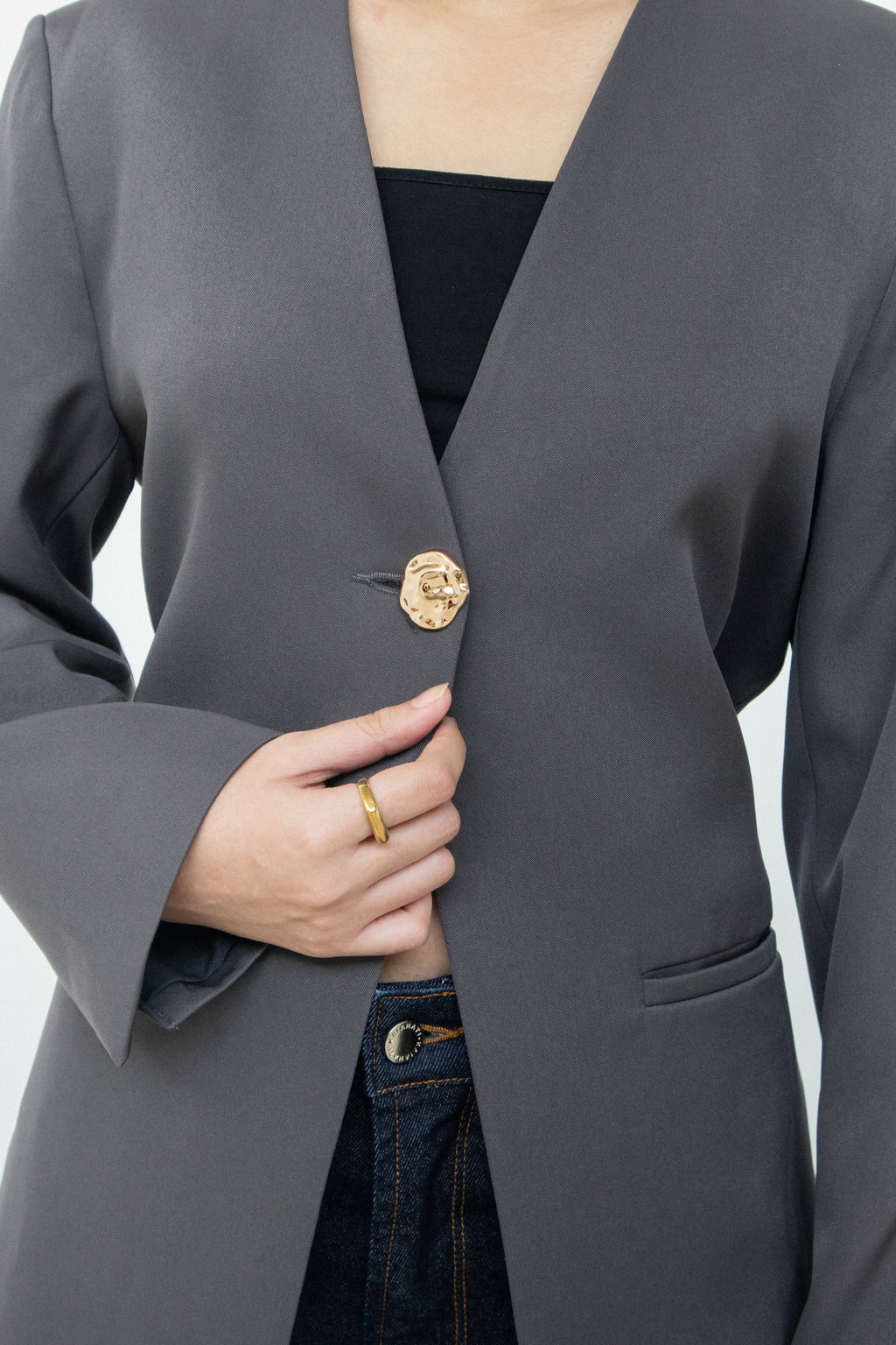 Alia Assymetric Blazer
