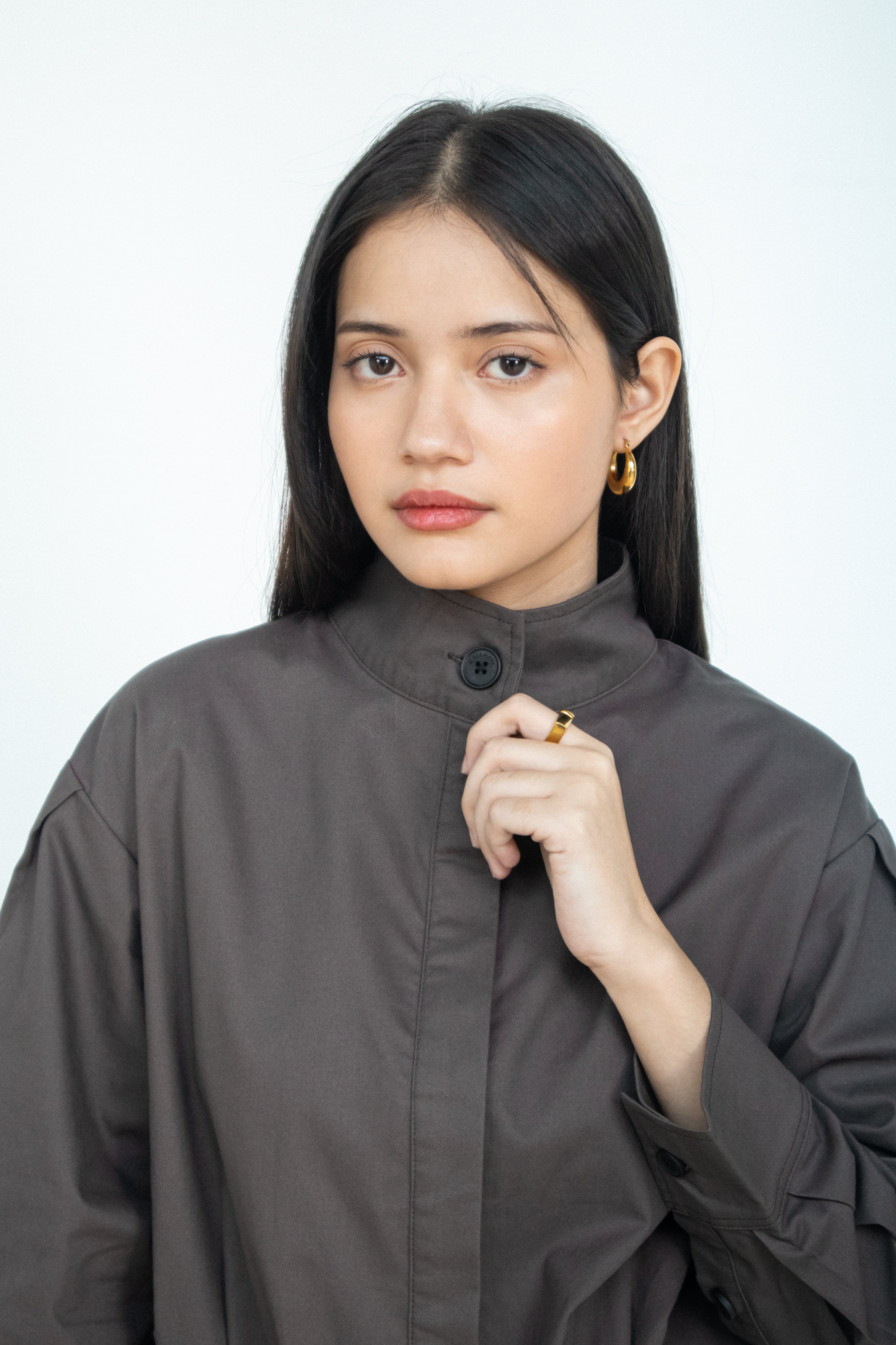 Cassia High Neck Jacket