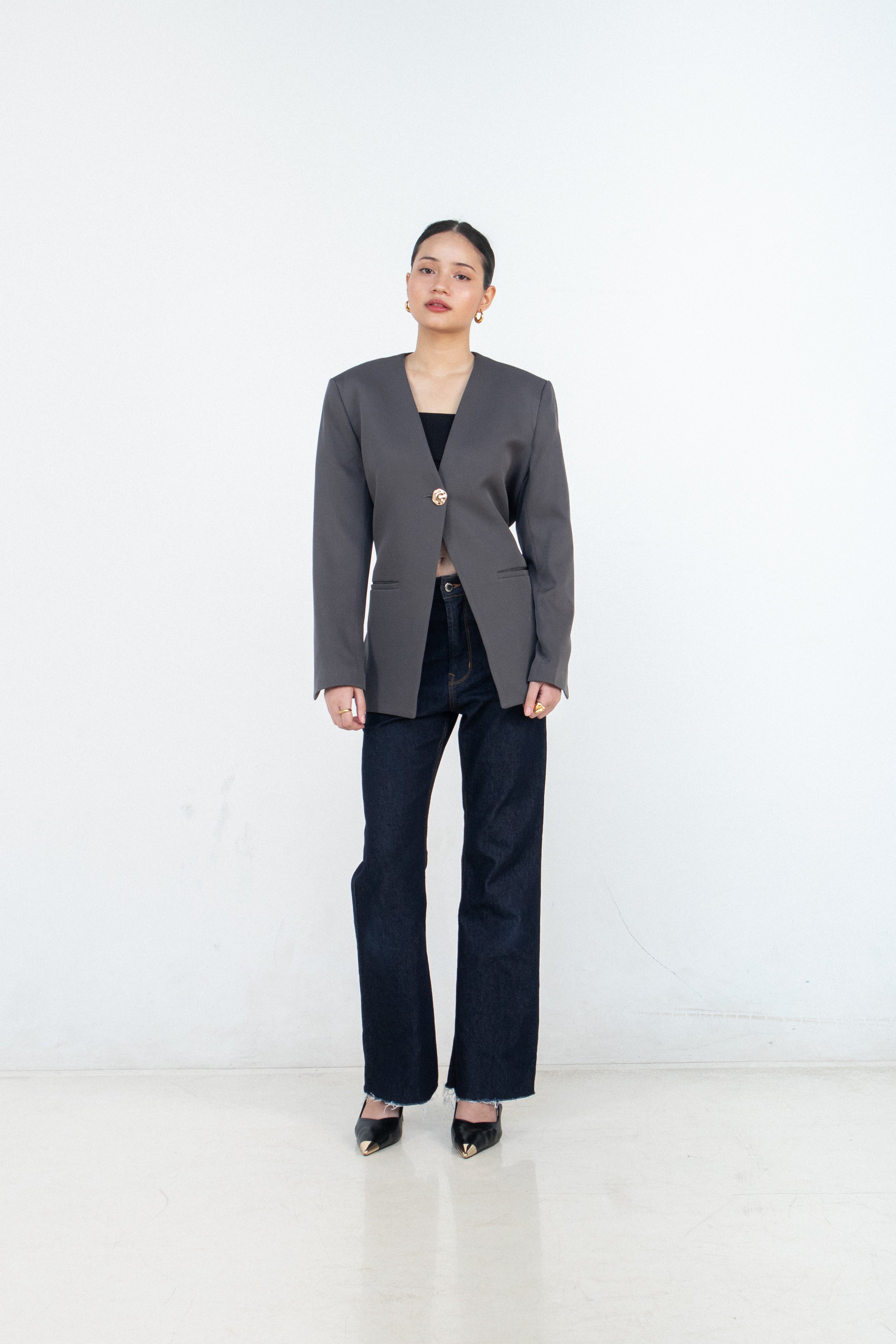 Alia Assymetric Blazer