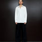 Enricia Basic Oversized Shirt - White