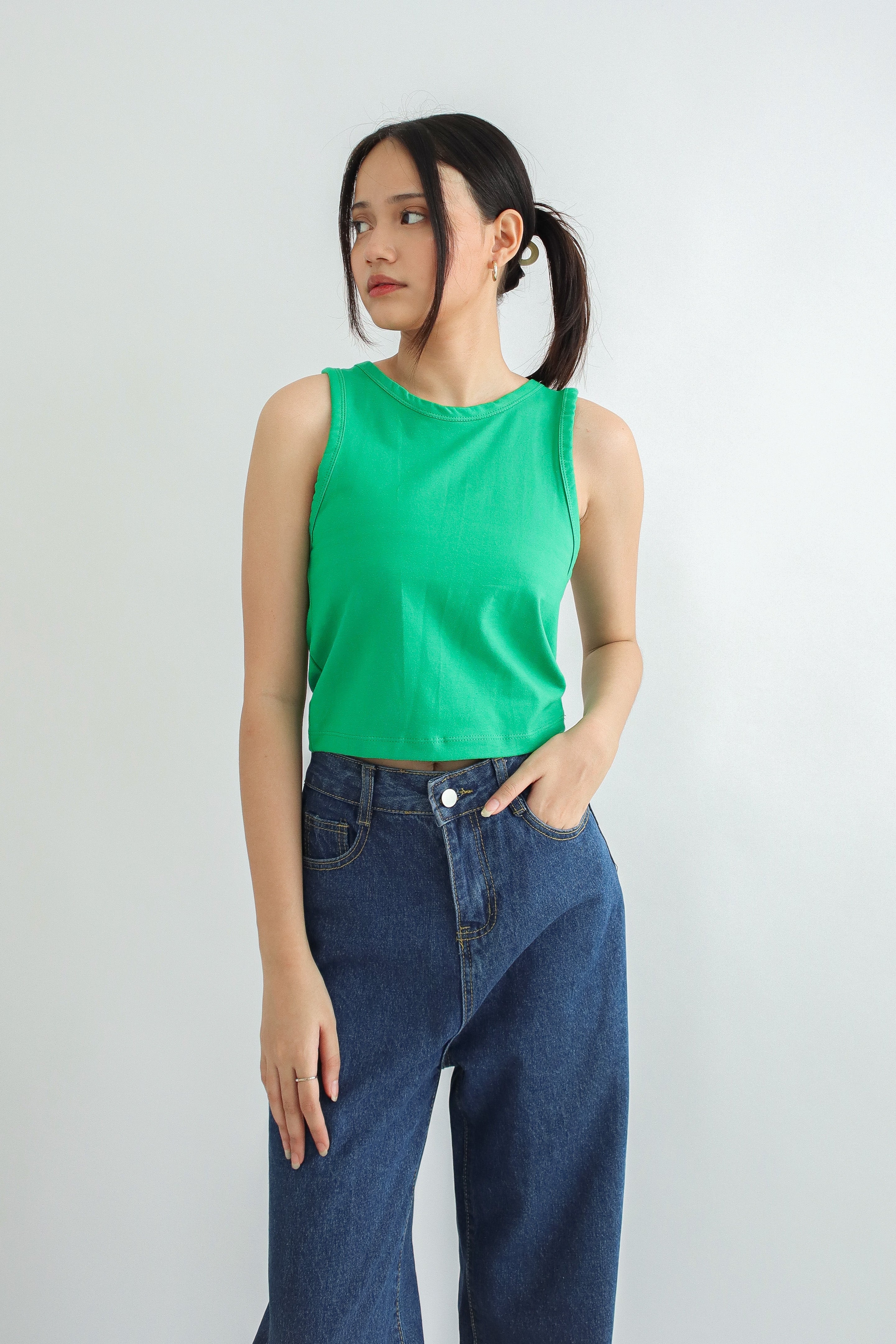 Cecilia Cropped Halter