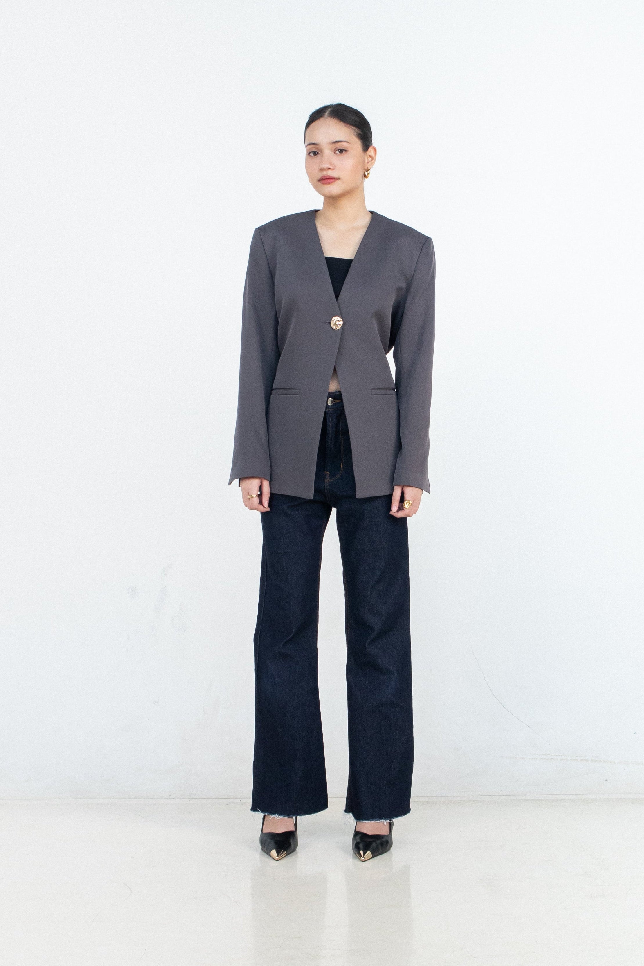 Alia Assymetric Blazer