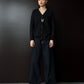 Kia Basic V-neck Cardigan - Black