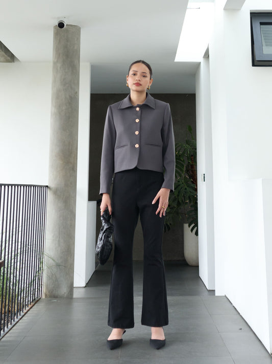 Livia Reguler Jacket - Grey