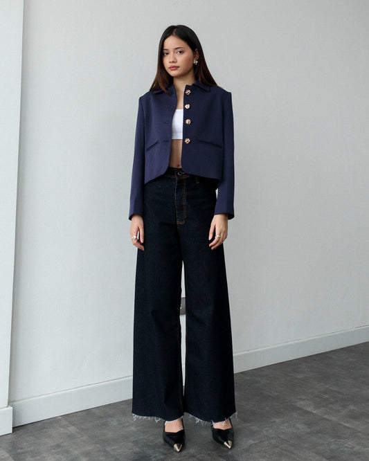 Livia Reguler Jacket - Navy