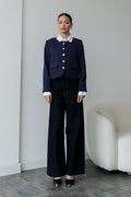 Valencia Collarless Jacket