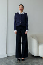 Valencia Collarless Jacket