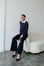 Valencia Collarless Jacket