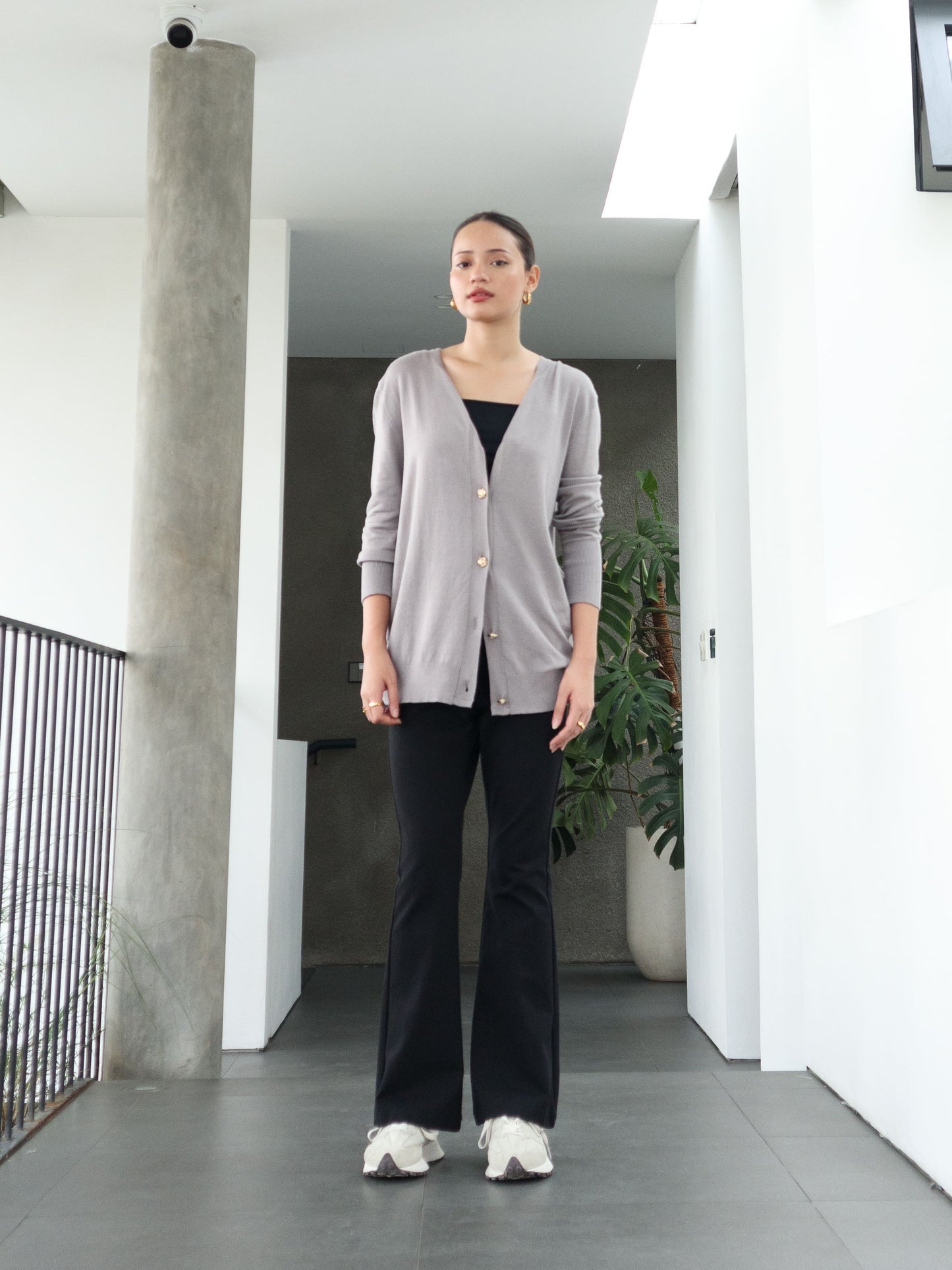 Salvia Basic Knit Cardigan All Colours