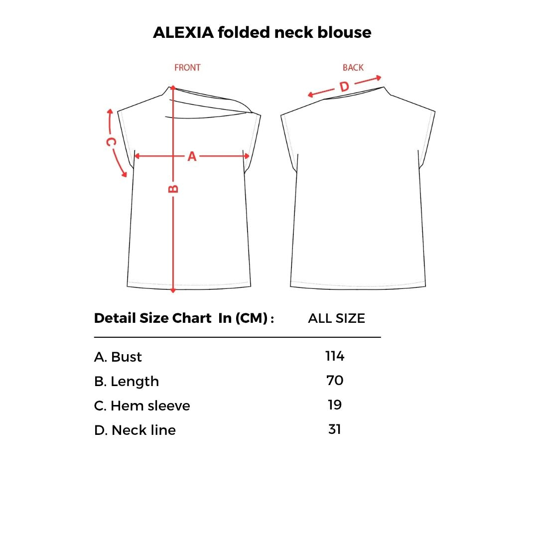 PRE-ORDER Alexia Folded Neck