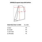 Ophelia Assymetric Square