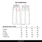 Oia Straight Jeans [PRE-ORDER]