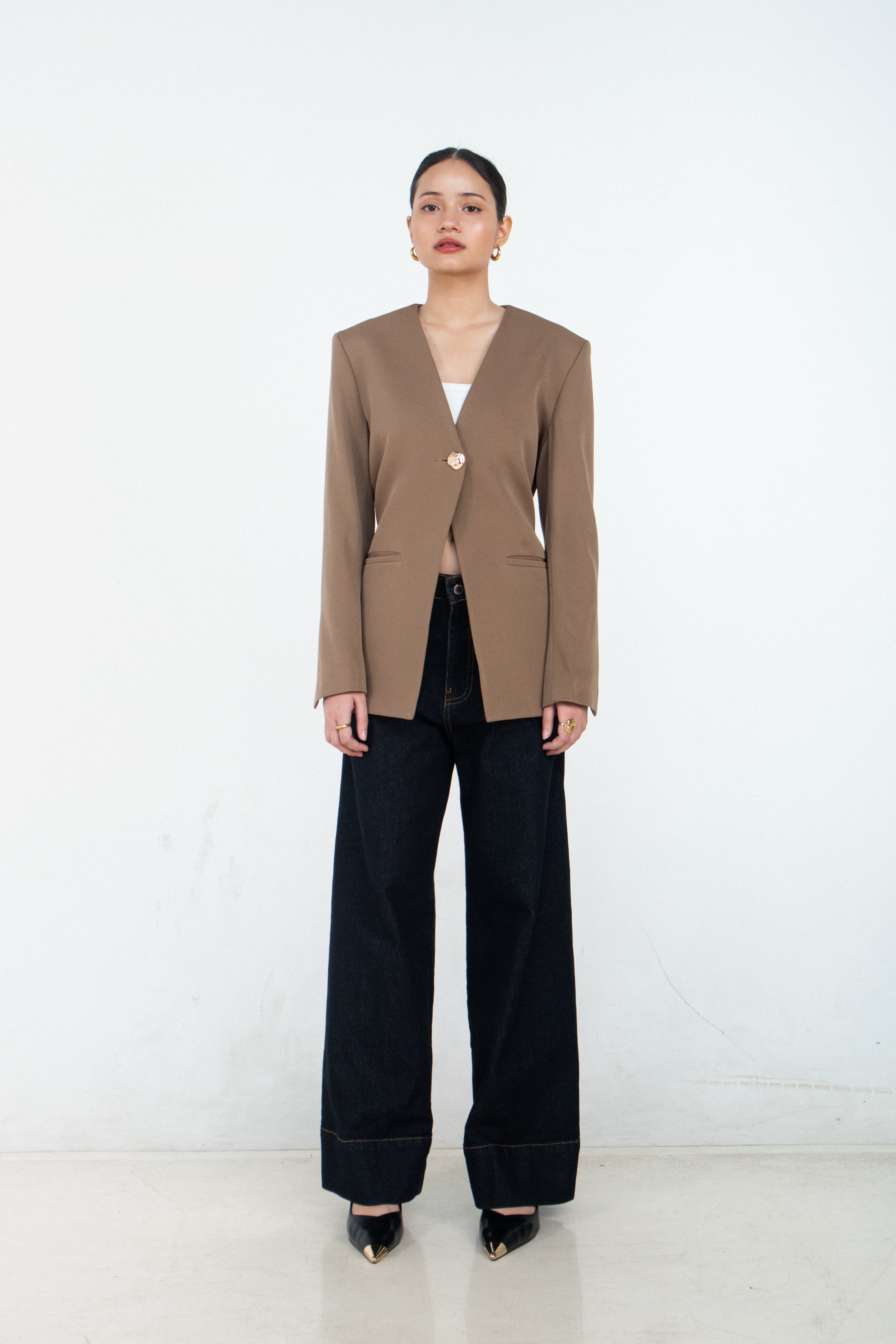 Alia Assymetric Blazer