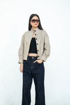 Cassia High Neck Jacket