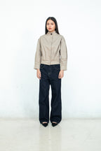 Cassia High Neck Jacket