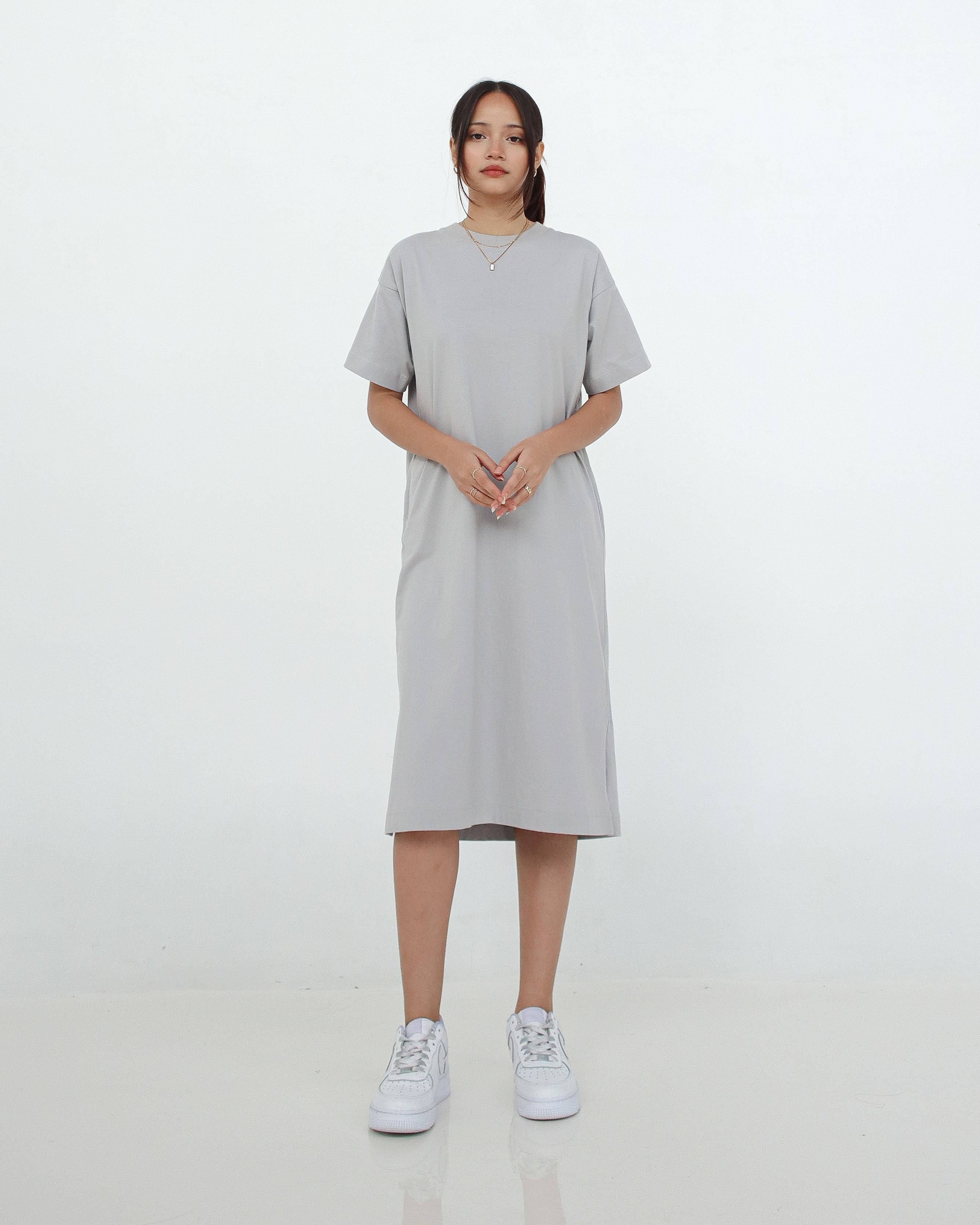 Calf length cheap shirt dress