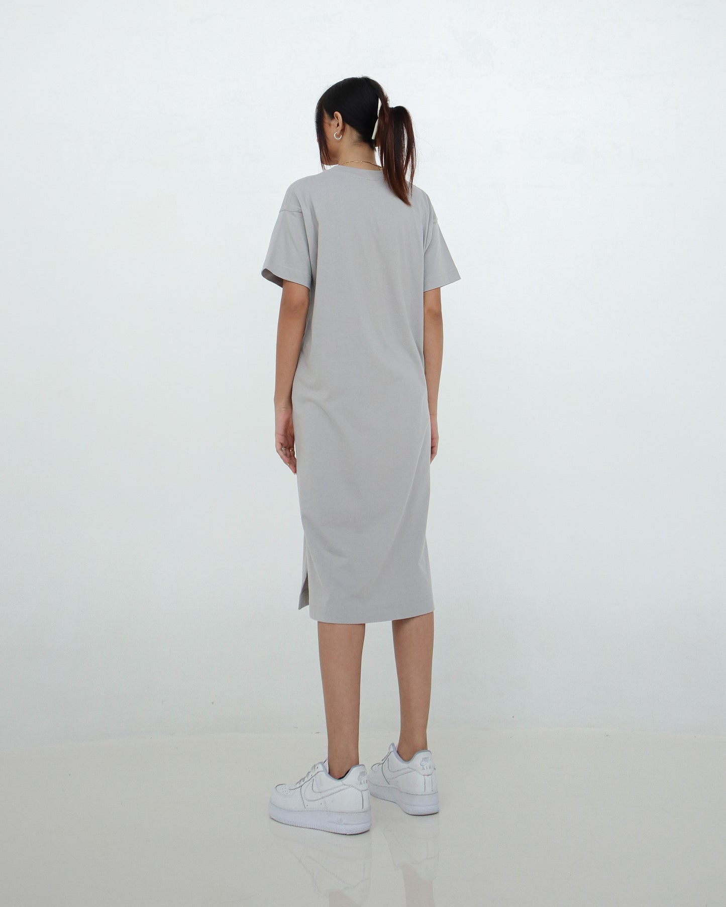 Leia Calf Length T-Shirt Dress